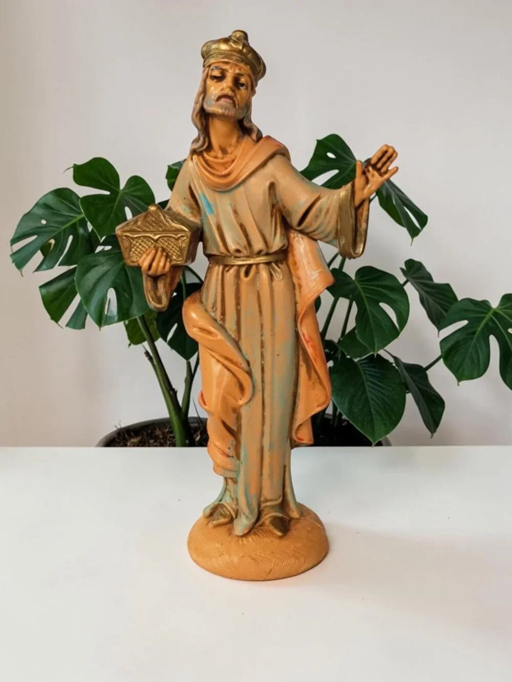 Fontanini Wiseman King Melchior Nativity 1983 Village Figure Italy 5